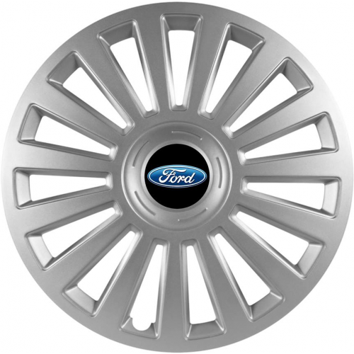 KRYTY KOLIES PRE FORD 16" LUXURY silver 4ks